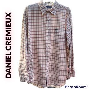 DANIEL CREMIEUX PLAID SHIRT 🎉🎉